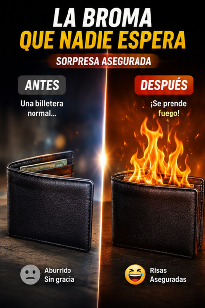 Nueva Cartera de Fuego Mágica Portátil