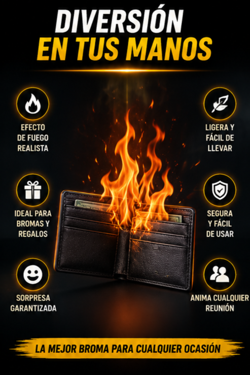 Nueva Cartera de Fuego Mágica Portátil