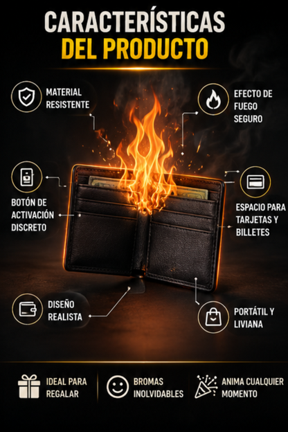 Nueva Cartera de Fuego Mágica Portátil