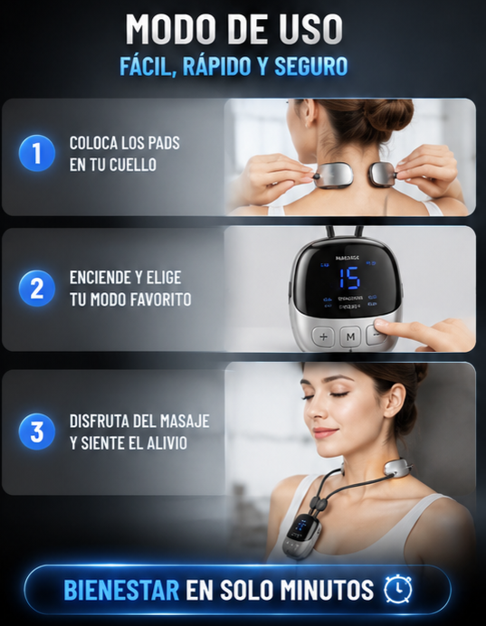 Nuevo Masajeador Colgante Inteligente para Cuello
