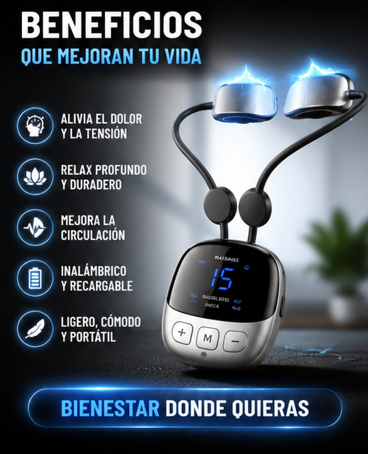 Nuevo Masajeador Colgante Inteligente para Cuello